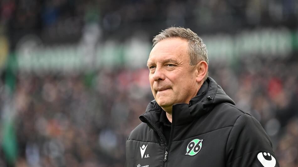 Trainer André Breitenreiter von Hannover 96