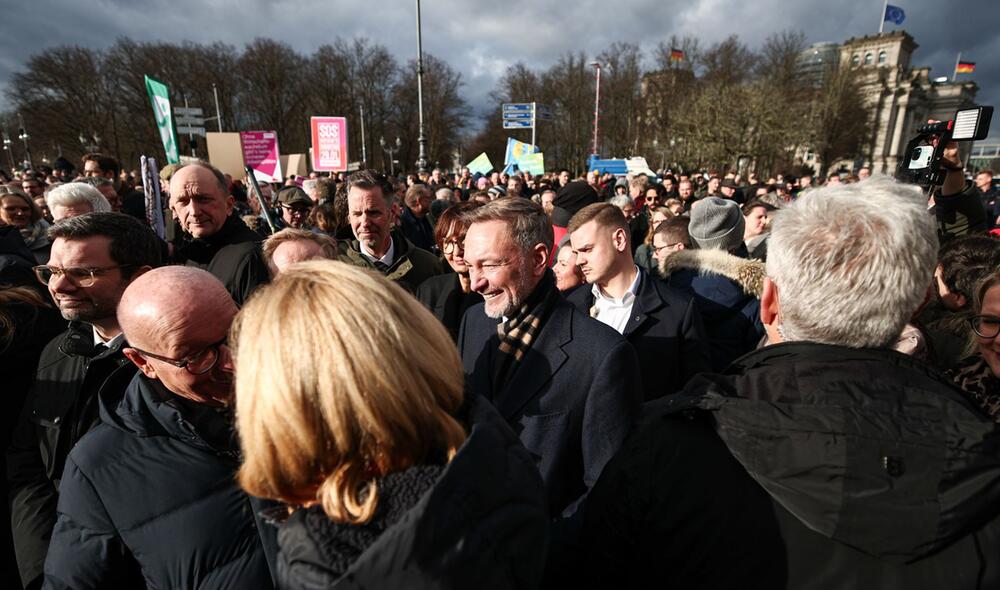 Demo Wirtschaftsverbände in Berlin