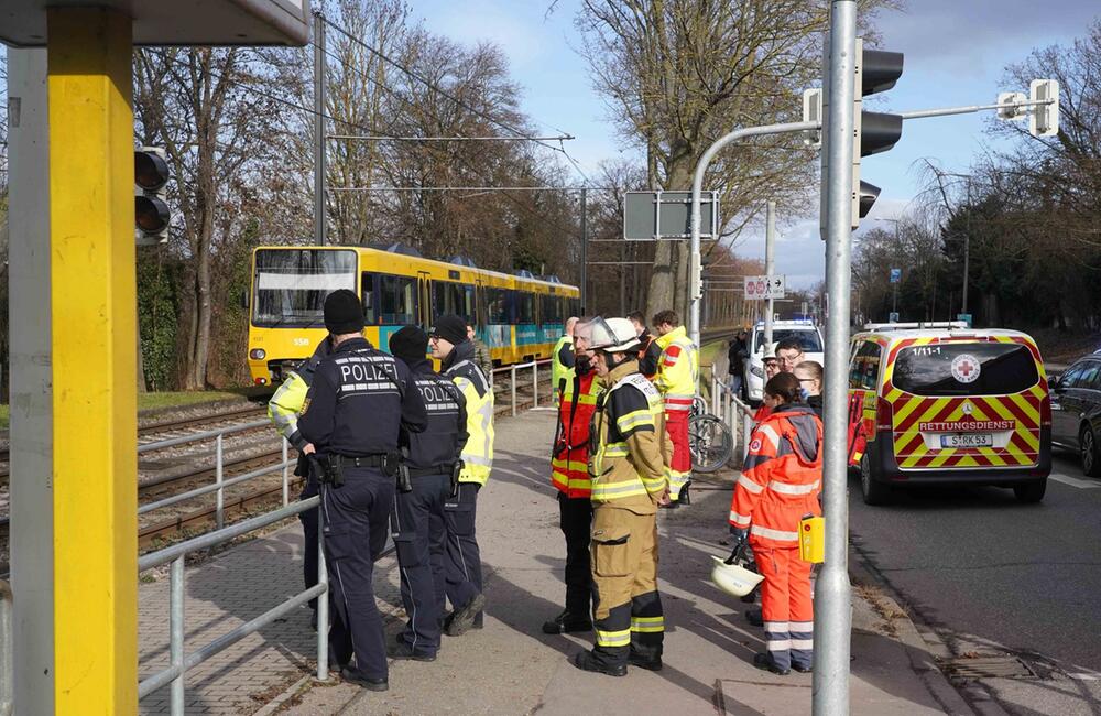 Tödlicher Unfall mit Straßenbahn in Stuttgart