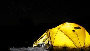 campen im garten zelten