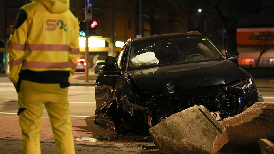 Mario Balotelli Unfall