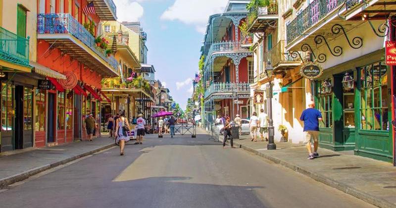 New Orleans Kosmetiktasche – Reise-Organizer Mit Design Für Frauen, Mittlere Größe
