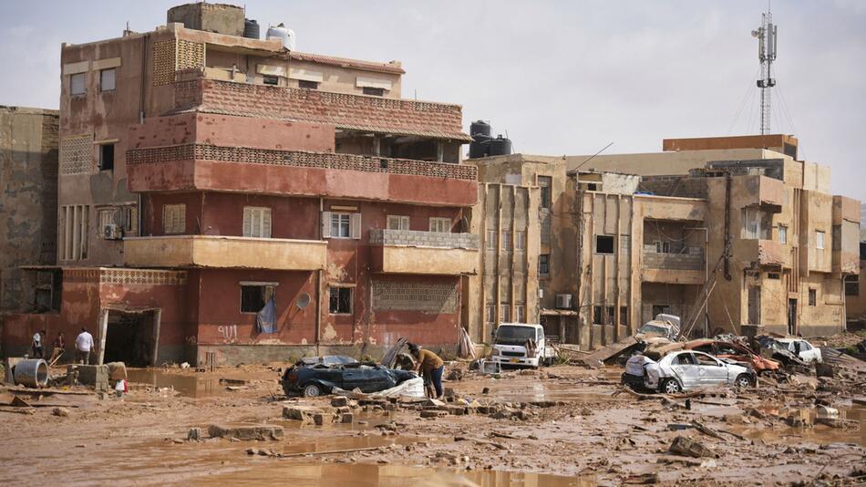 Unwetter in Libyen - Tausende Tote erwartet