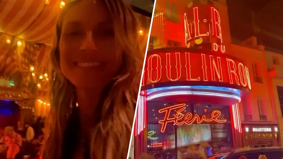 Moulin Rouge: Heidi Klum zeigt ihre ganz eigenen Sehenswürdigkeiten