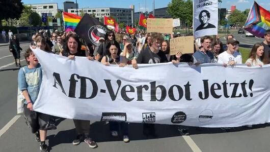 AfD-Verbot gefordert: Demonstrationen in ganz Deutschland