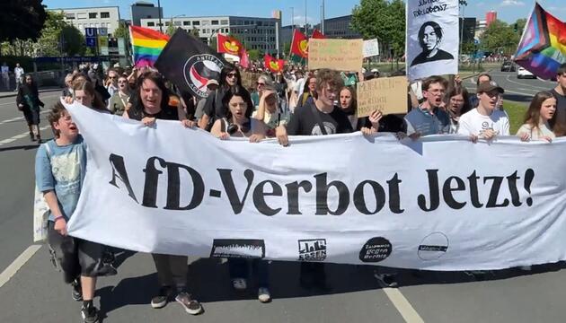 AfD-Verbot gefordert: Demonstrationen in ganz Deutschland