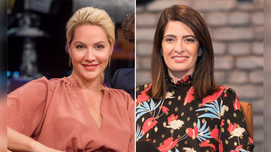 Linda Zervakis (r.) springt für Judith Rakers bei "3nach9" ein.