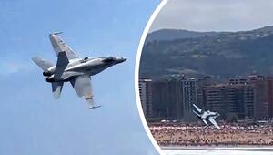 Kampfjet muss Vogelschwarm ausweichen: Pilot verhindert Katastrophe in Spanien