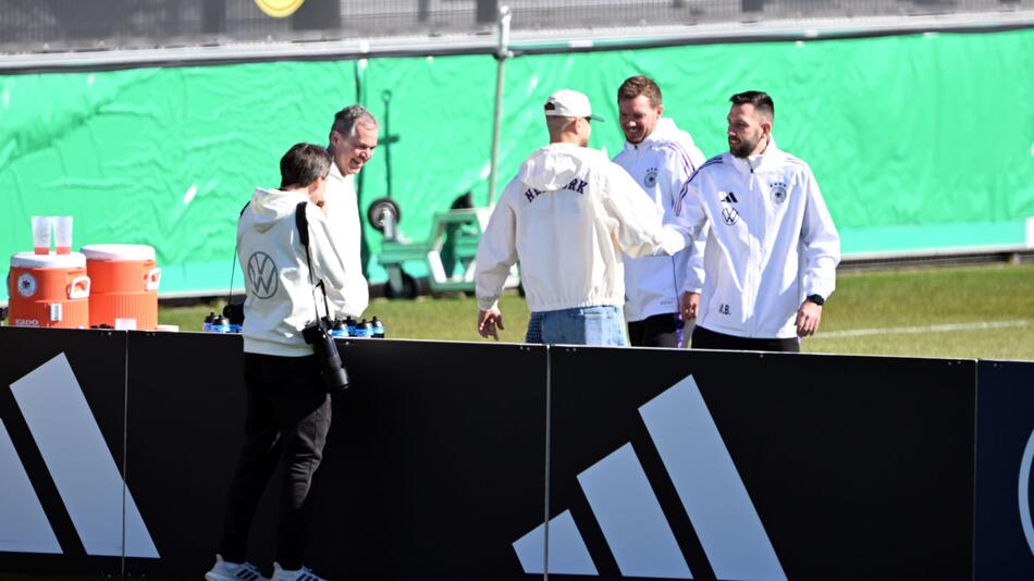 Fußball: Training Nationalmannschaft