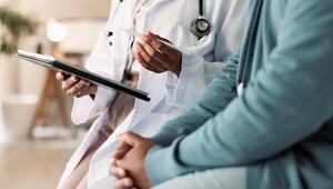 Ärztin Patient Hände