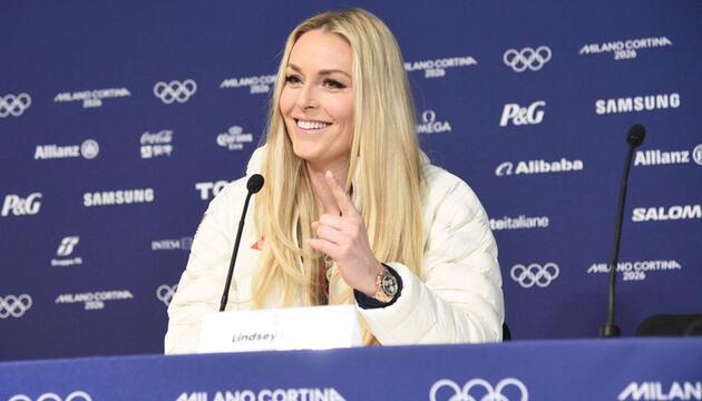 Lindsey Vonn am 3. Februar 2026