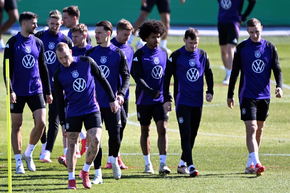 Fußball: Training Nationalmannschaft
