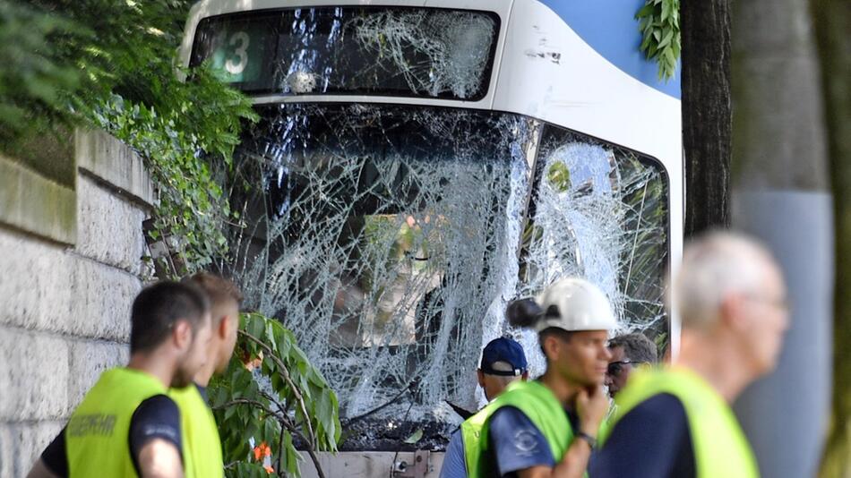 Tramunfall in Zürich