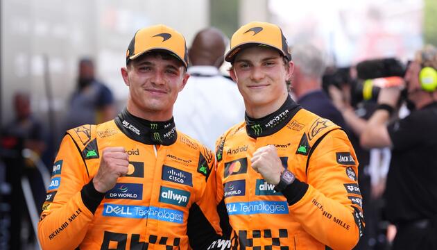 Lando Norris und Oscar Piastri