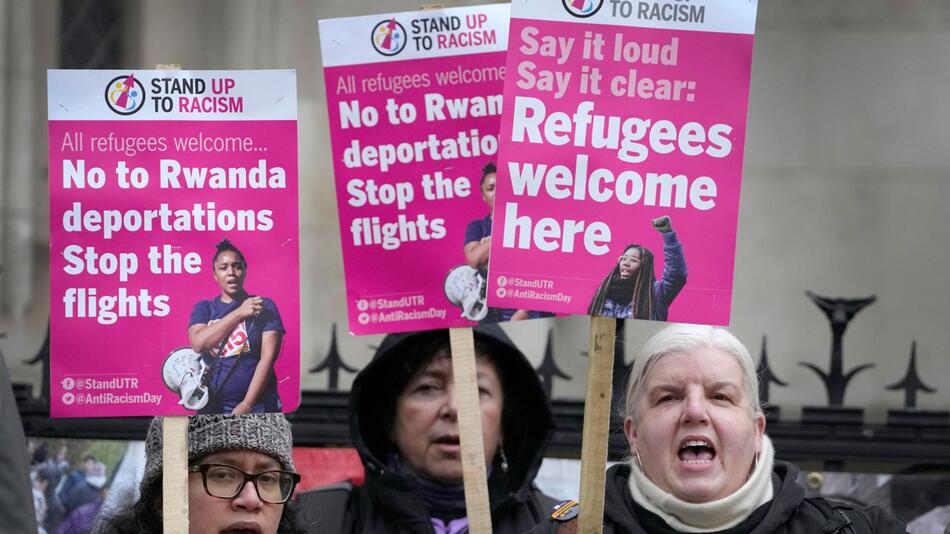 London darf Asylbewerber nicht nach Ruanda abschieben