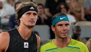 Alexander Zverev und Rafael Nadal