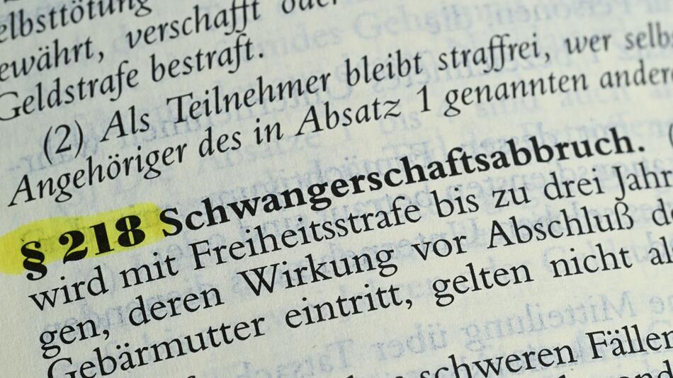 Strafgesetzbuch zum Schwangerschaftsabbruch