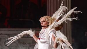 Lady Gaga bei ihrem Auftritt in Rio.
