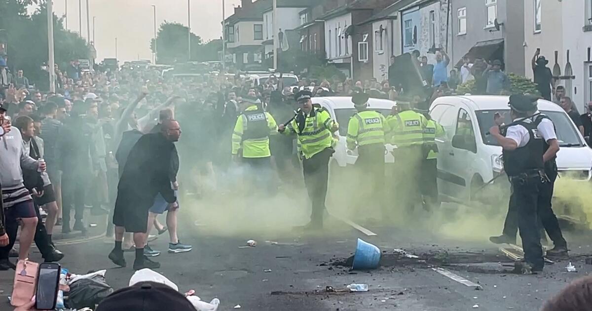 Protesten escaleren en de Britse politie bereidt zich voor op de “grote dag”