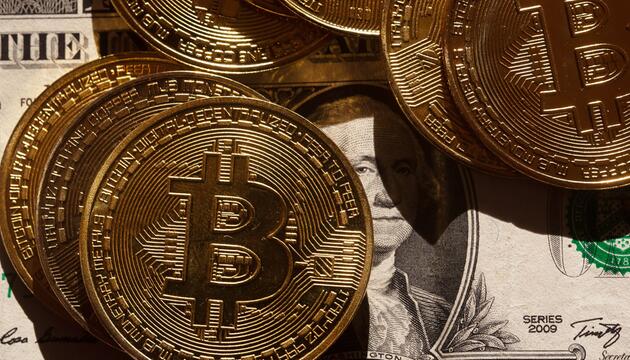 Bitcoin und US-Dollar