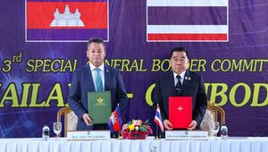 Thailand und Kambodscha unterzeichnen Waffenstillstandsabkommen