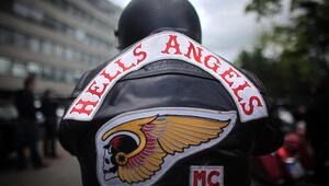 Ein Mitglied der Rockergruppe Hells Angels