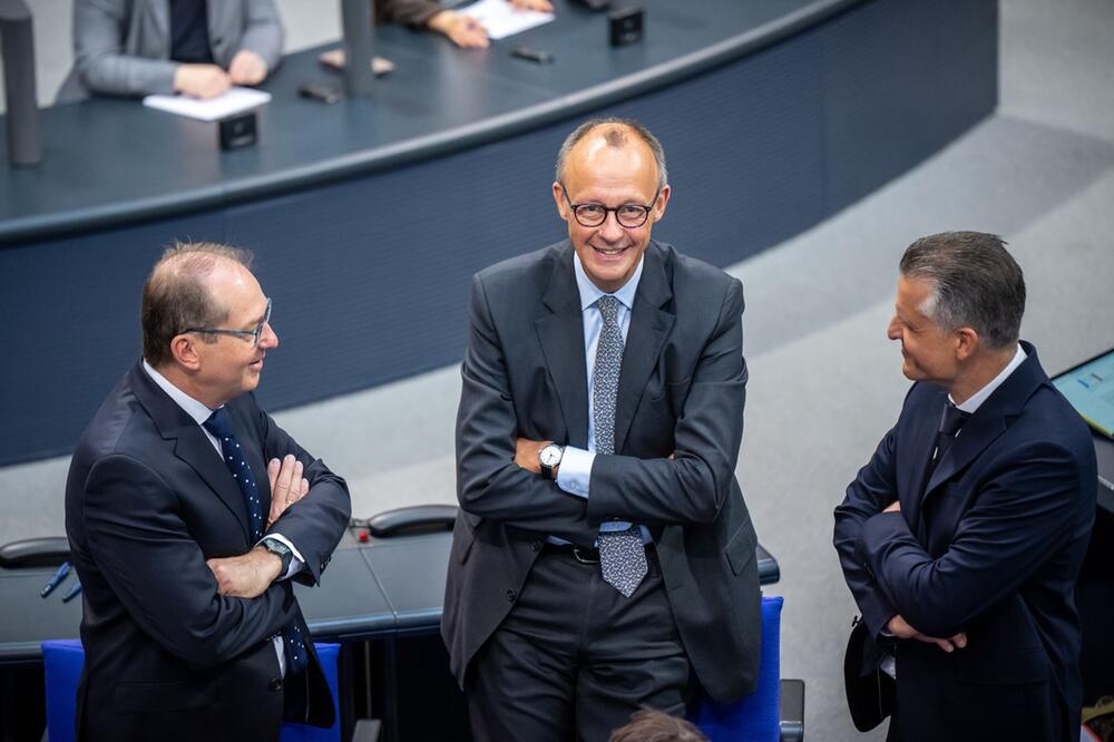 Unionspolitiker im Bundestag