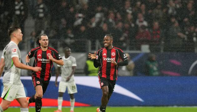 Michy Batshuayi von Eintracht Frankfurt
