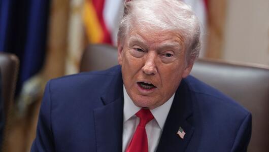 US-Präsident Trump im Weißen Haus.