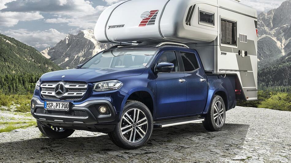 Camping-Pickup: Mercedes-Benz präsentiert Reisemobilkonzepte für