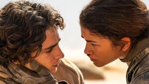 "Dune: Part Two": Paul Atreides (Timothée Chalamet, l.) und Chani (Zendaya).