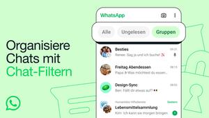 WhatsApp Update: Neue Filter bringen Ordnung in die Chats