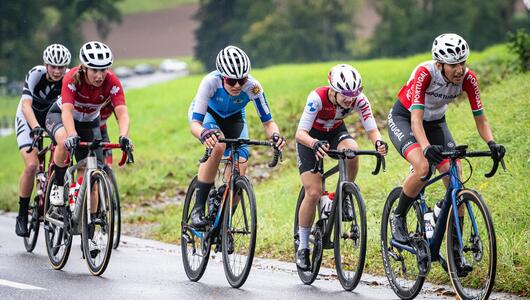 Muriel Furrer während des Einzelrennens bei der Rad-WM in der Schweiz