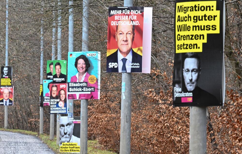 Wahlplakate - Stuttgart