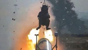 Spektakulärer Test: Schleudersitz schießt bei 800 km/h von Raketenschlitten