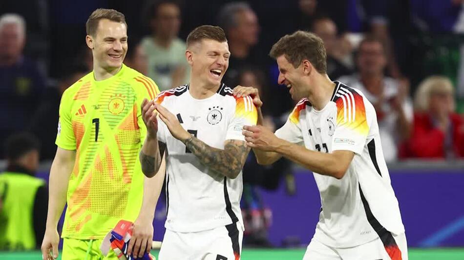 EM: Starker Auftritt der deutschen Mannschaft - 5:1 gegen Schottland