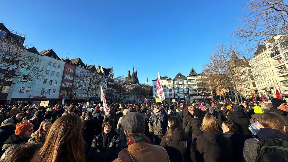 Demonstration zur Migrationspolitik – Köln