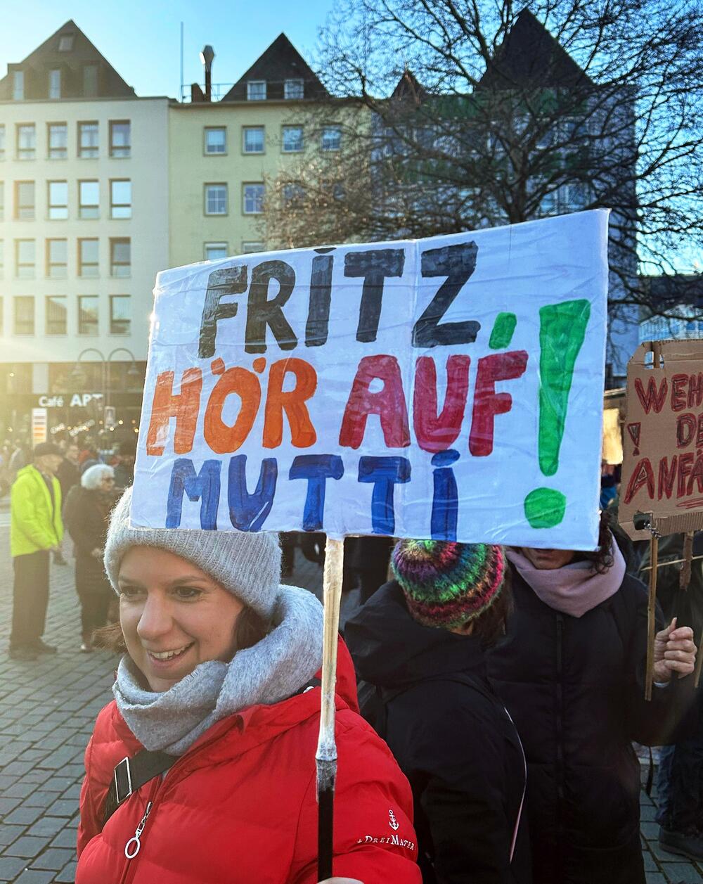 Demonstration zur Migrationspolitik – Köln