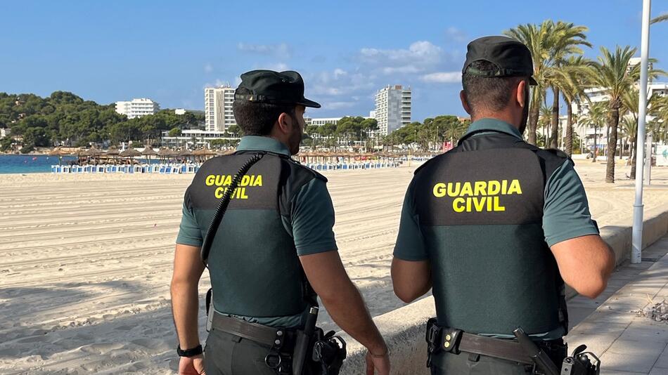 Beamte der Guardia Civil auf Mallorca