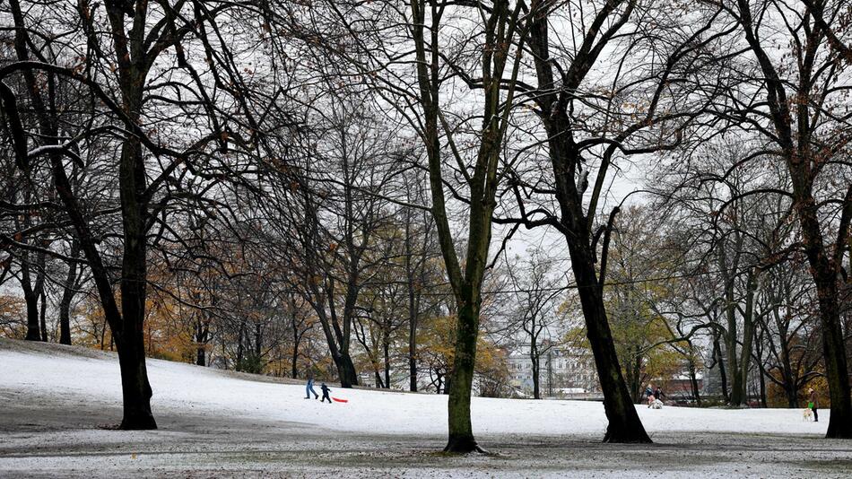 Schnee in Hamburg