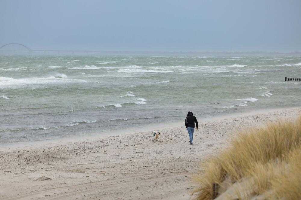 Stürmisches Wetter in Norddeutschland