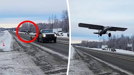 Familie hebt nach dem Essen einfach ab