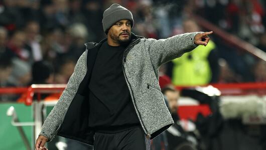 Trainer Vincent Kompany