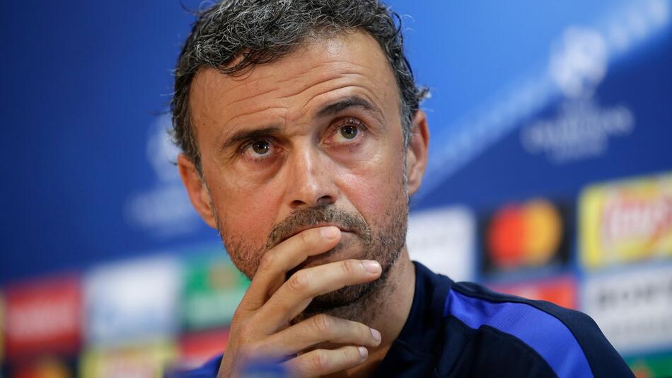 Fußballtrainer Luis Enrique