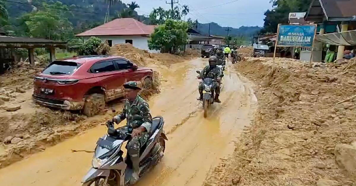 19 orang tewas akibat hujan lebat di Indonesia