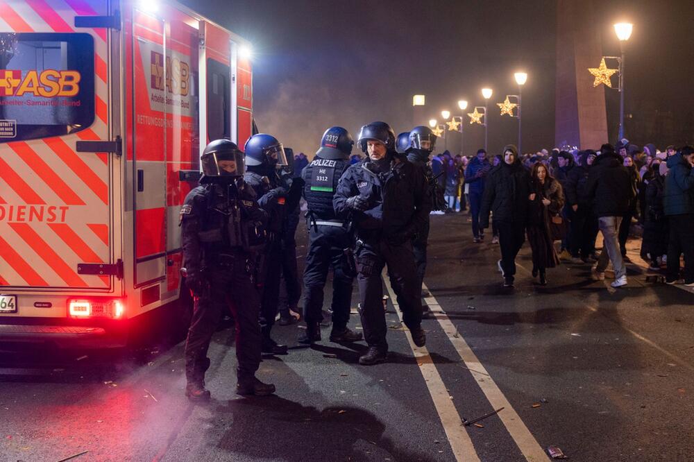 Polizeieinsätze an Silvester