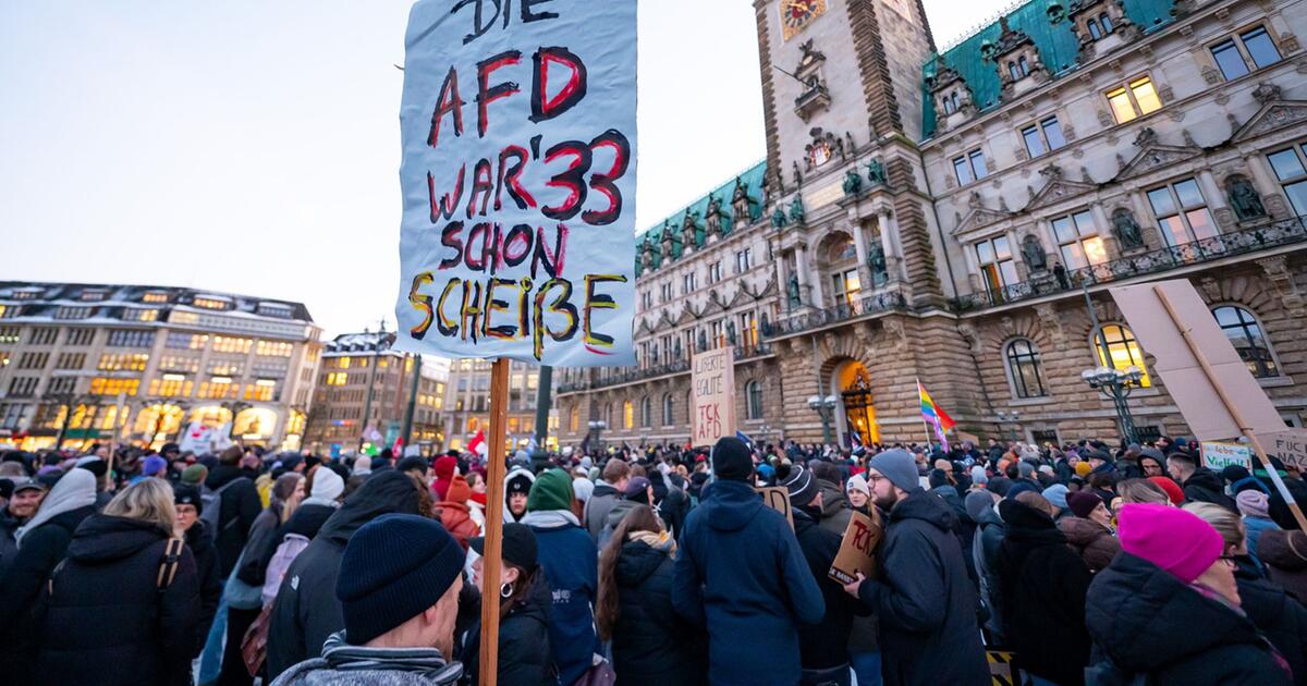 Die Schweigende Mehrheit Wird Laut - Protestwelle Gegen Rechts | WEB.DE