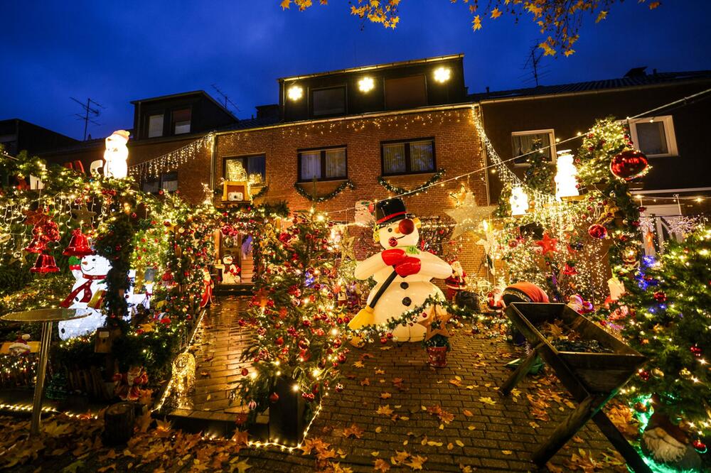 Besuch im Oberhausener Weihnachtshaus