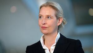 Alice Weidel bei einem Pressestatement