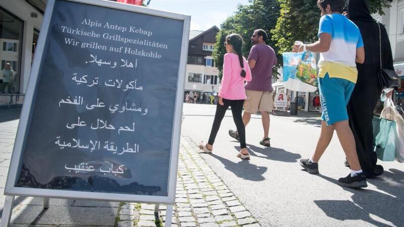 Arabische Sommergäste in Garmisch-Partenkirchen